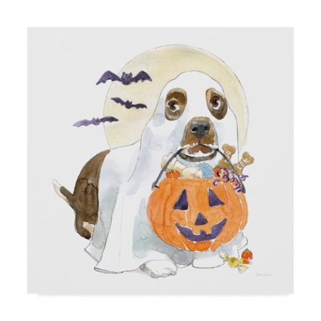 Beth Grove 'Halloween Pets Iii' Canvas Art,14x14